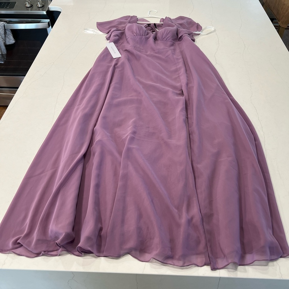 Elegant Lavender Gown